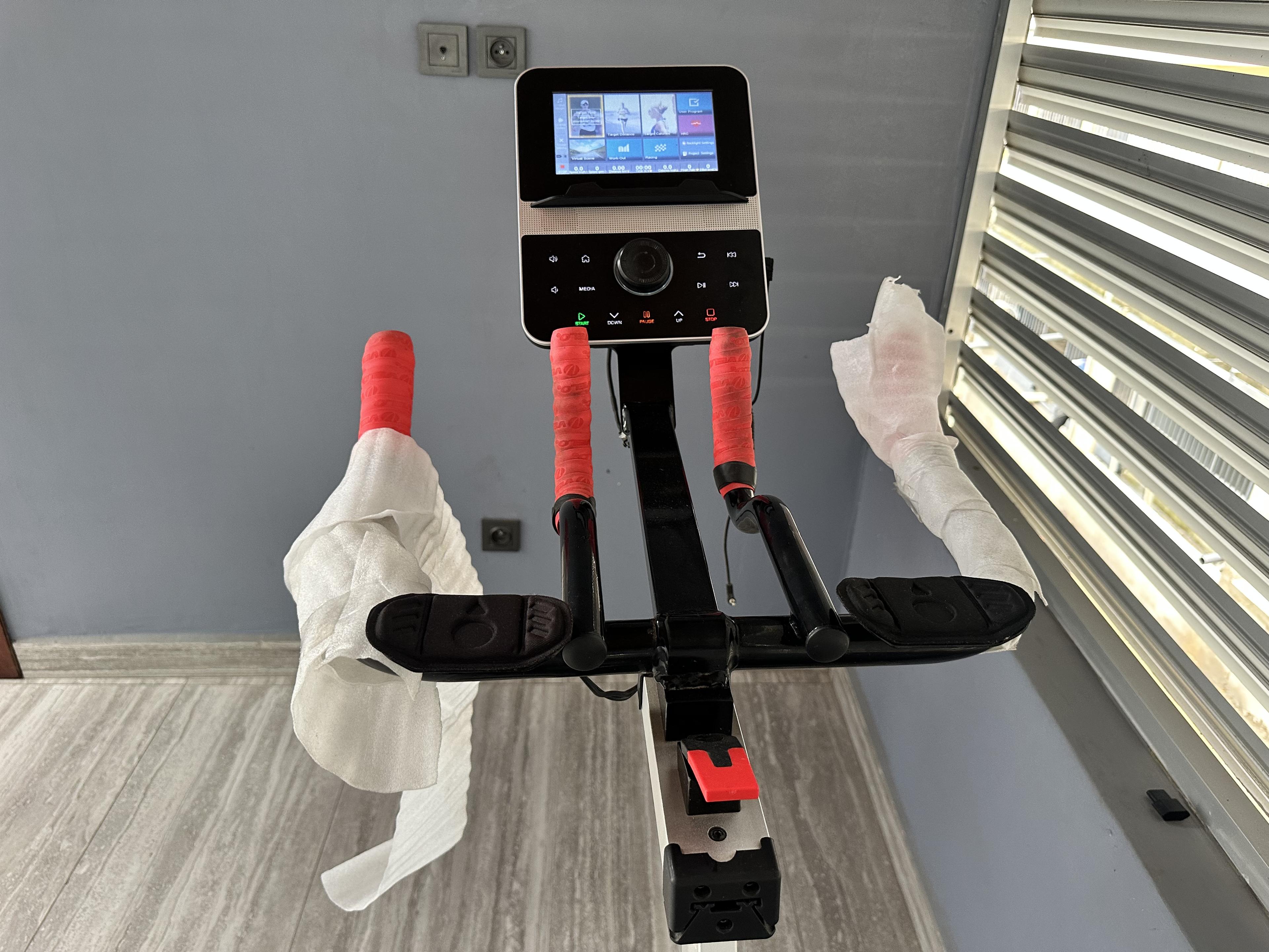 Luxury gym equipment setup