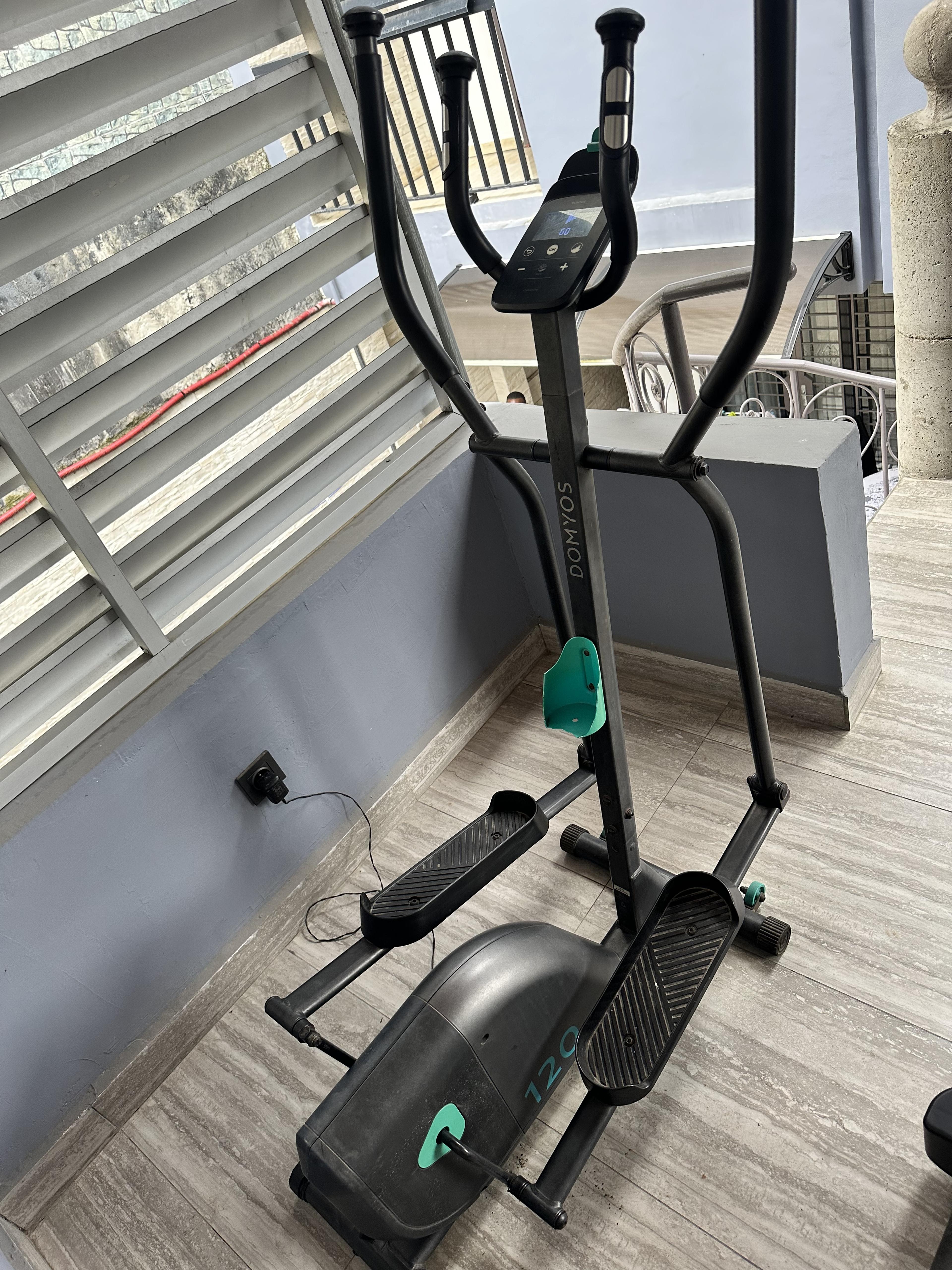 Gym ambiance with natural light