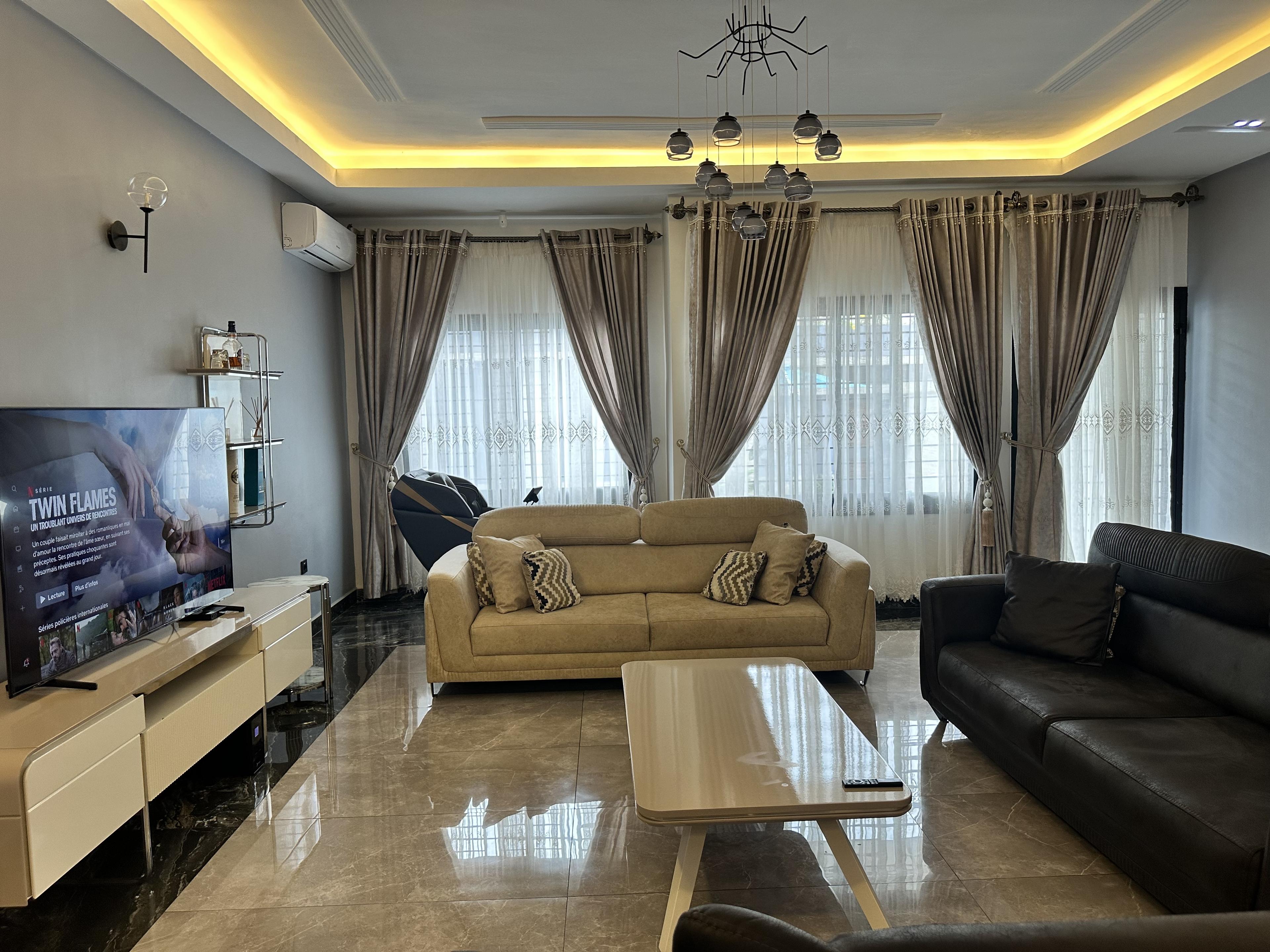 Contemporary living space