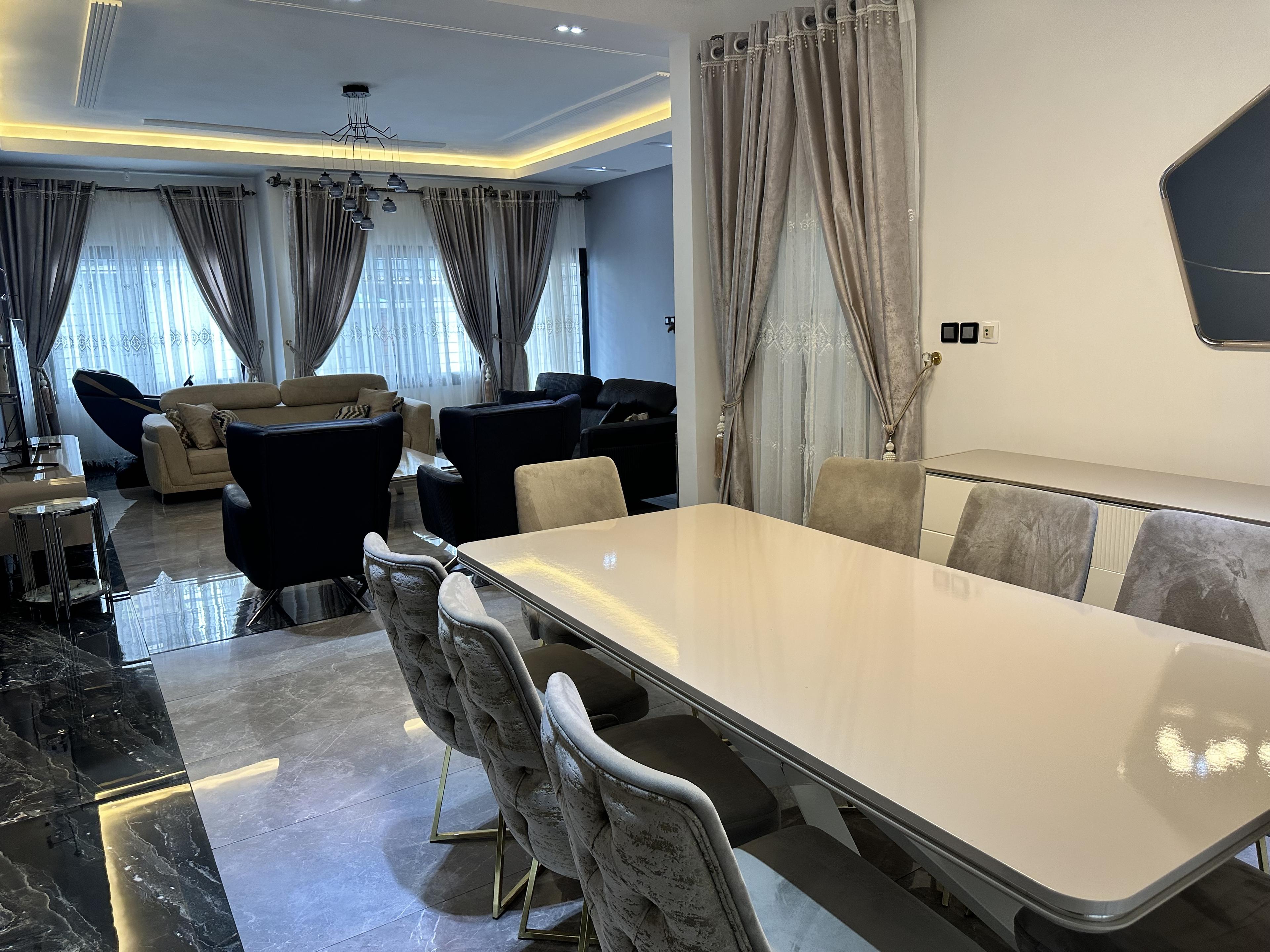 Elegant lounge atmosphere