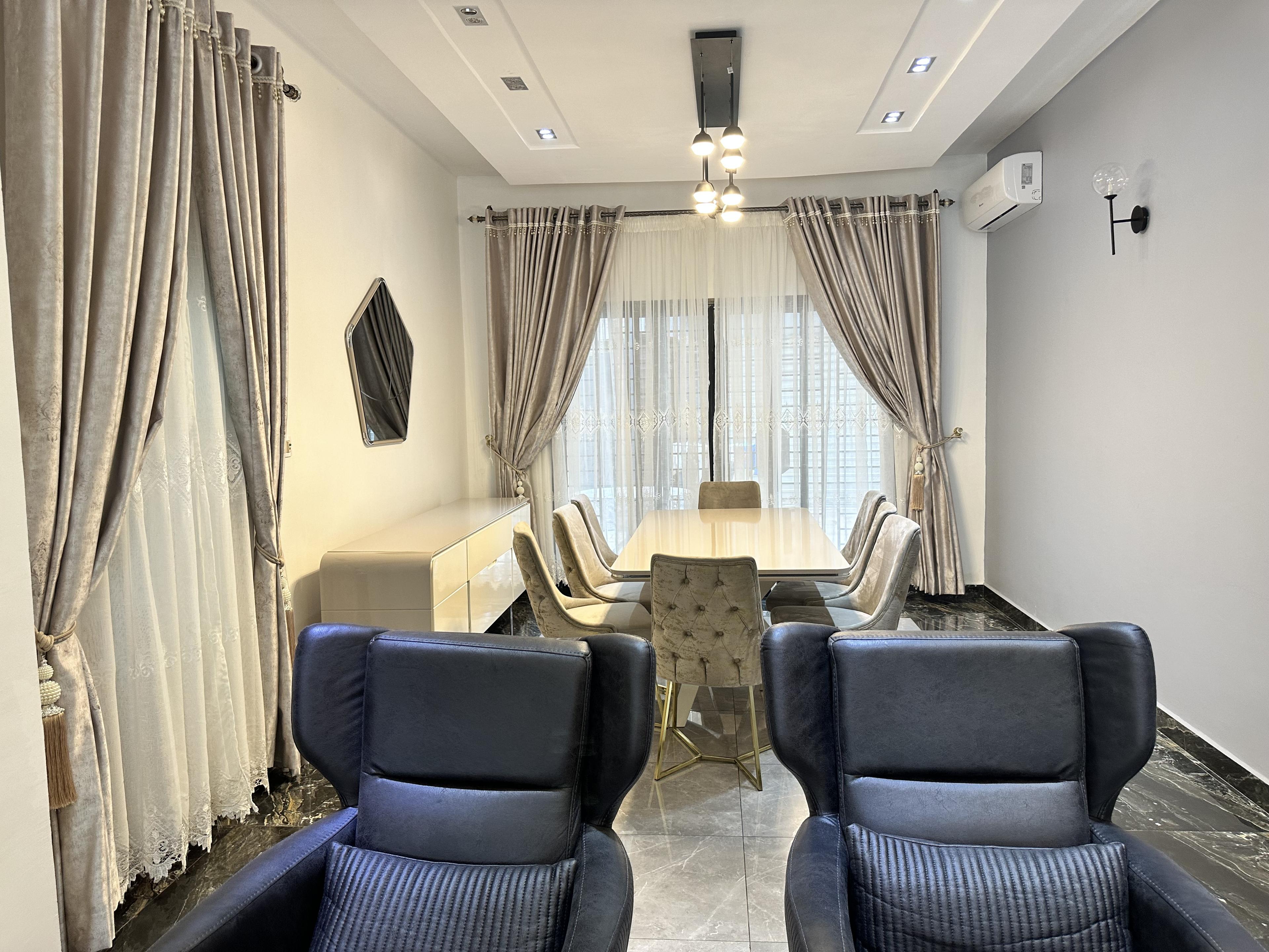 Spacious lounge interior